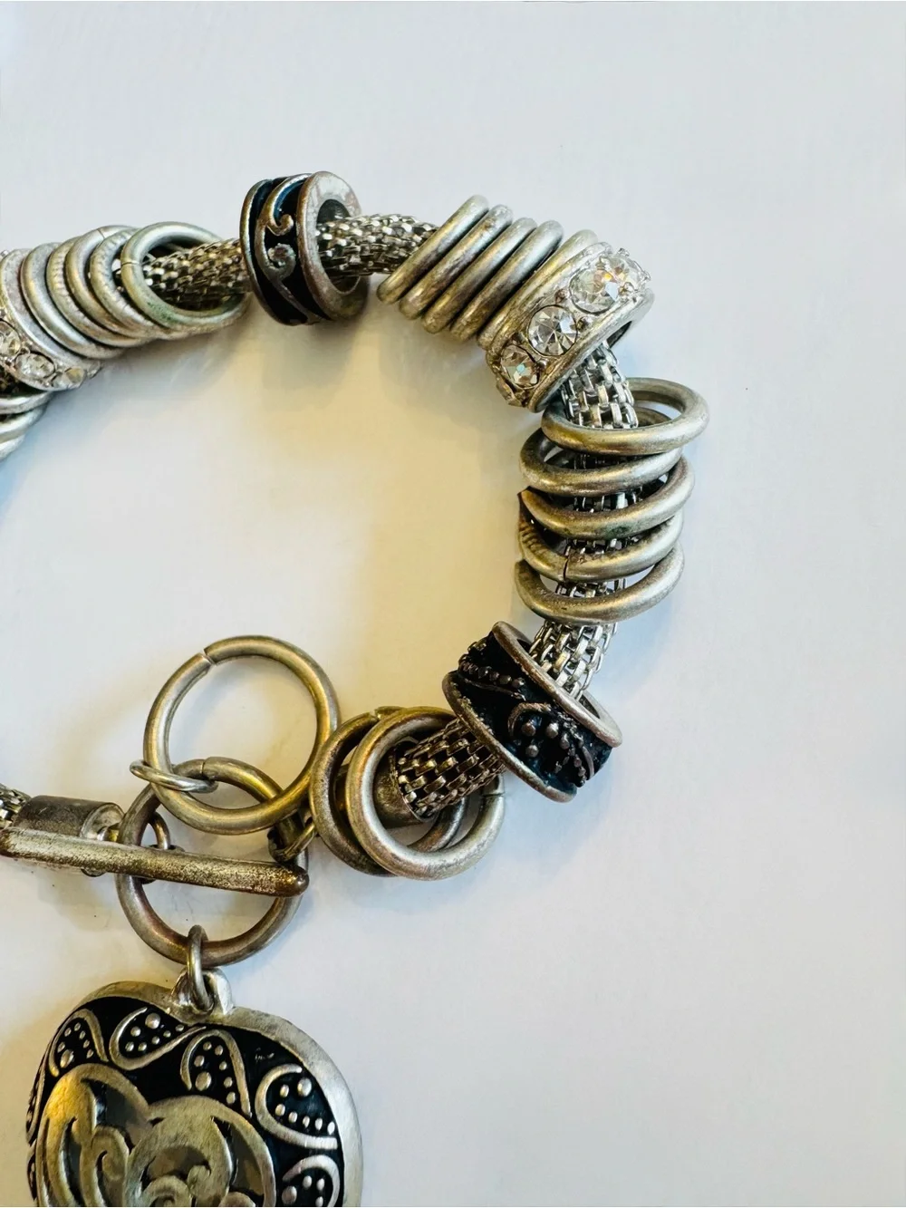 Vintage Brighton Reno Heart Bracelet